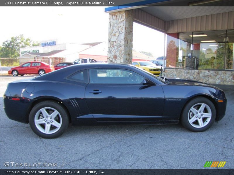 Imperial Blue Metallic / Black 2011 Chevrolet Camaro LT Coupe