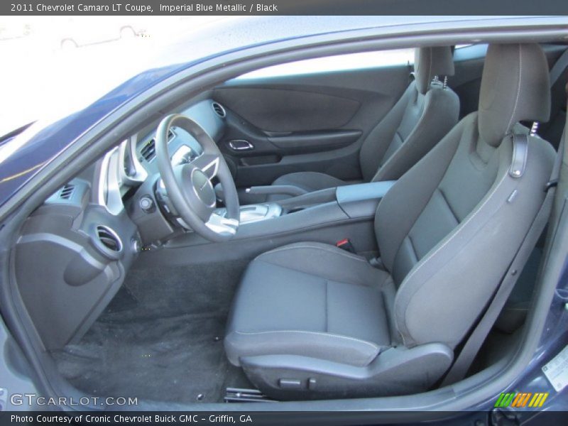Imperial Blue Metallic / Black 2011 Chevrolet Camaro LT Coupe