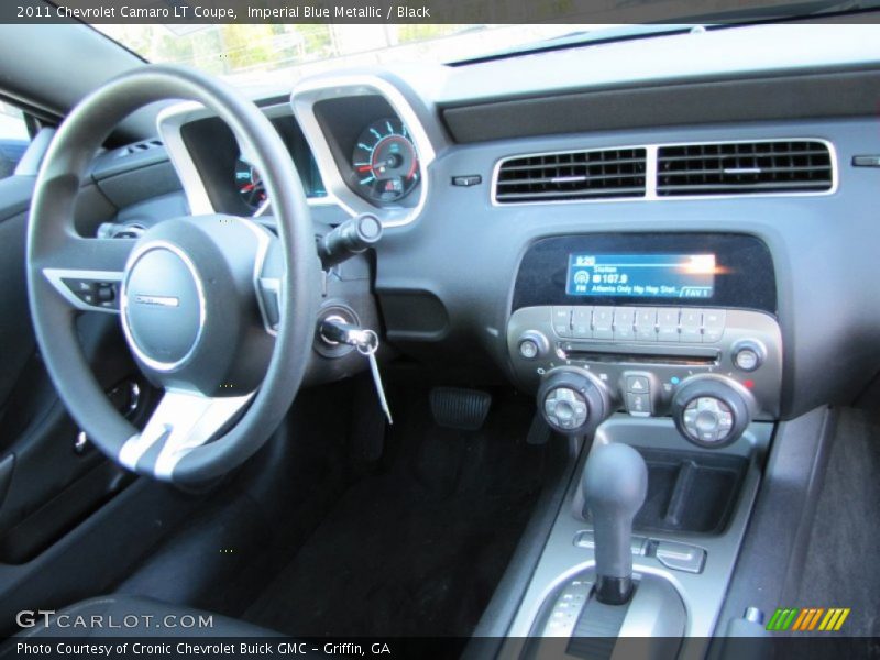 Imperial Blue Metallic / Black 2011 Chevrolet Camaro LT Coupe