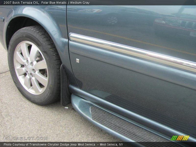 Polar Blue Metallic / Medium Gray 2007 Buick Terraza CXL