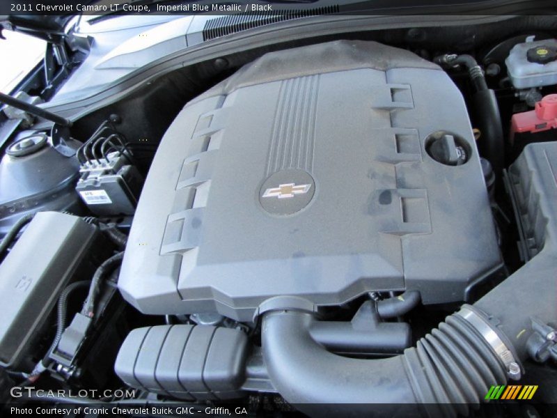 Imperial Blue Metallic / Black 2011 Chevrolet Camaro LT Coupe