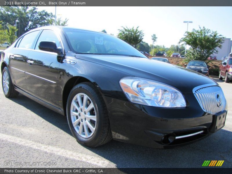 Black Onyx / Titanium 2011 Buick Lucerne CXL