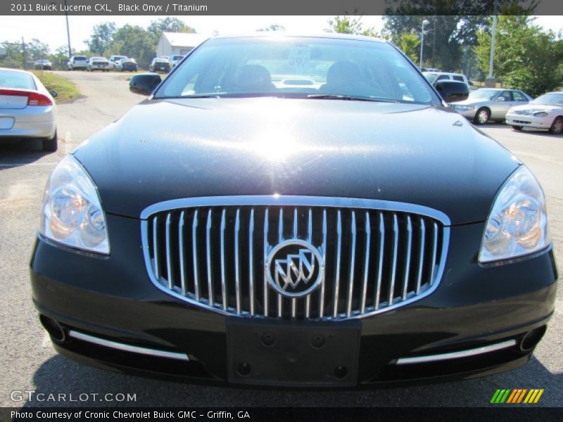 Black Onyx / Titanium 2011 Buick Lucerne CXL