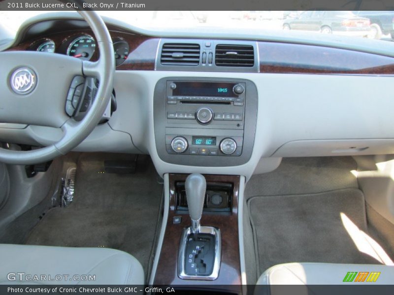 Black Onyx / Titanium 2011 Buick Lucerne CXL