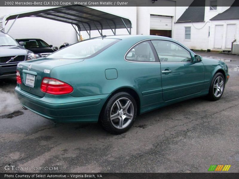 Mineral Green Metallic / Oyster 2002 Mercedes-Benz CLK 320 Coupe
