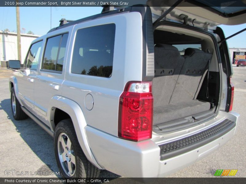 Bright Silver Metallic / Dark Slate Gray 2010 Jeep Commander Sport