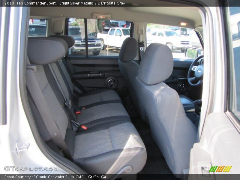 Bright Silver Metallic / Dark Slate Gray 2010 Jeep Commander Sport