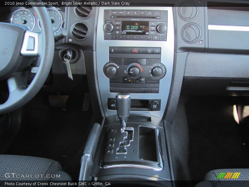 Bright Silver Metallic / Dark Slate Gray 2010 Jeep Commander Sport