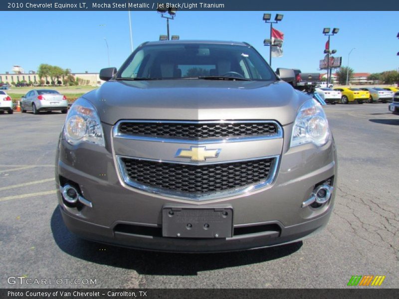 Mocha Steel Metallic / Jet Black/Light Titanium 2010 Chevrolet Equinox LT