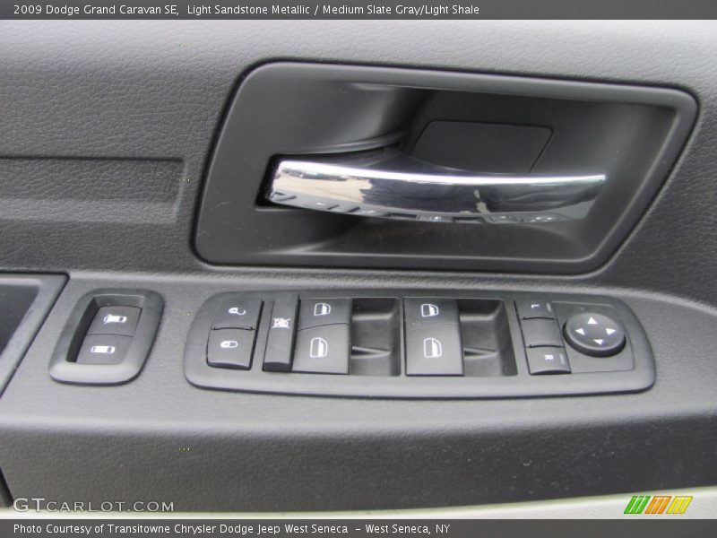 Light Sandstone Metallic / Medium Slate Gray/Light Shale 2009 Dodge Grand Caravan SE