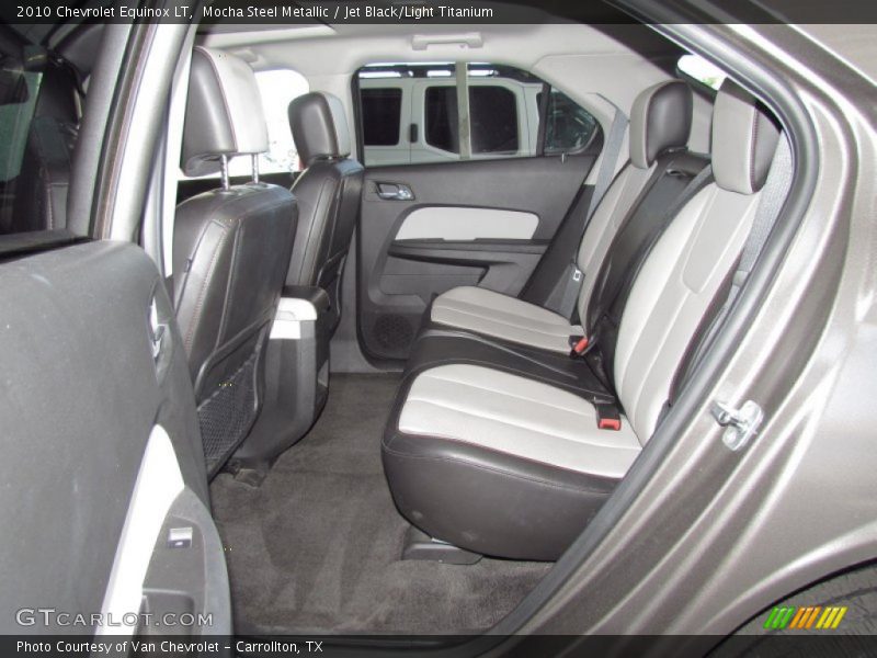  2010 Equinox LT Jet Black/Light Titanium Interior