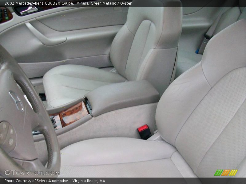 Mineral Green Metallic / Oyster 2002 Mercedes-Benz CLK 320 Coupe