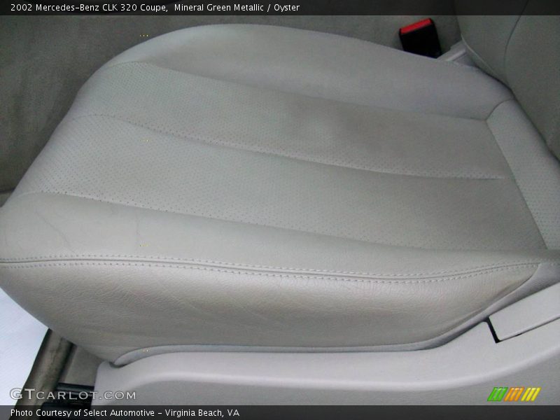 Mineral Green Metallic / Oyster 2002 Mercedes-Benz CLK 320 Coupe