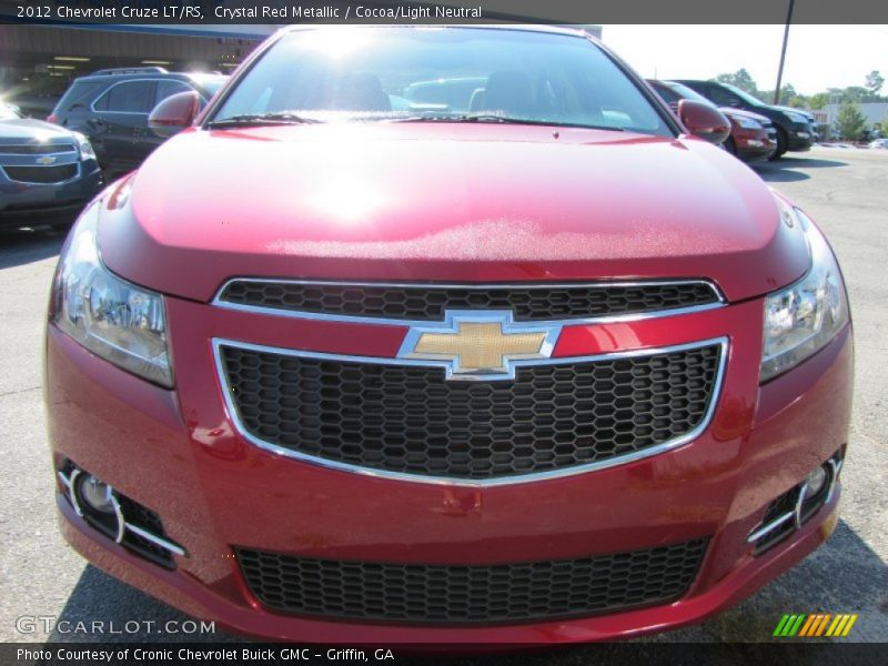 Crystal Red Metallic / Cocoa/Light Neutral 2012 Chevrolet Cruze LT/RS