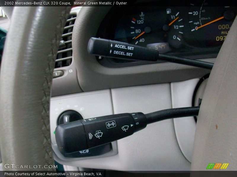 Mineral Green Metallic / Oyster 2002 Mercedes-Benz CLK 320 Coupe
