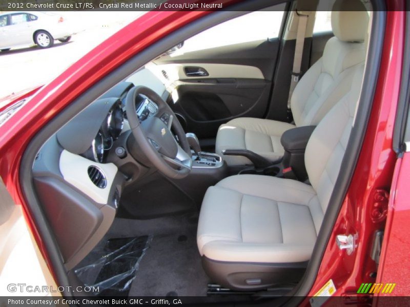  2012 Cruze LT/RS Cocoa/Light Neutral Interior