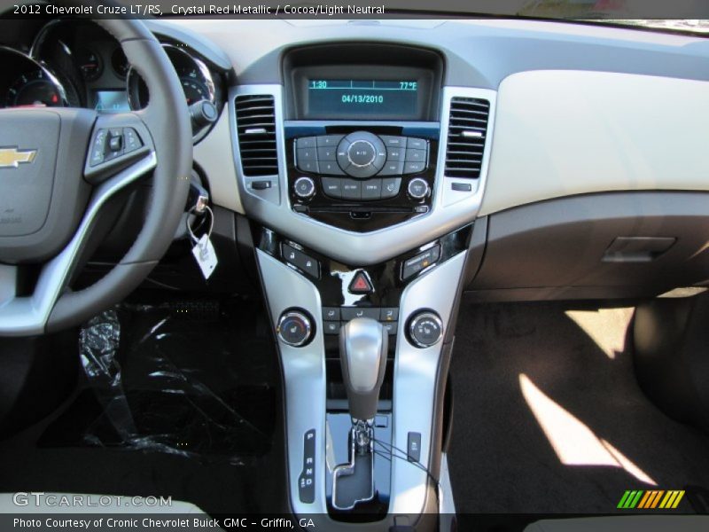 Dashboard of 2012 Cruze LT/RS