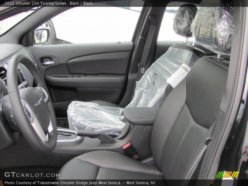 Black / Black 2012 Chrysler 200 Touring Sedan