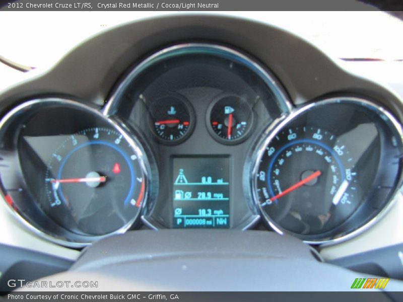  2012 Cruze LT/RS LT/RS Gauges