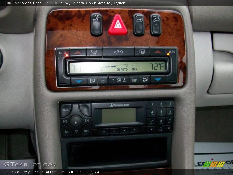 Mineral Green Metallic / Oyster 2002 Mercedes-Benz CLK 320 Coupe