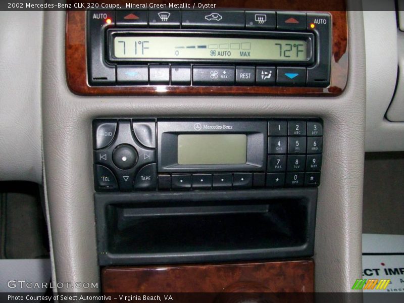 Mineral Green Metallic / Oyster 2002 Mercedes-Benz CLK 320 Coupe
