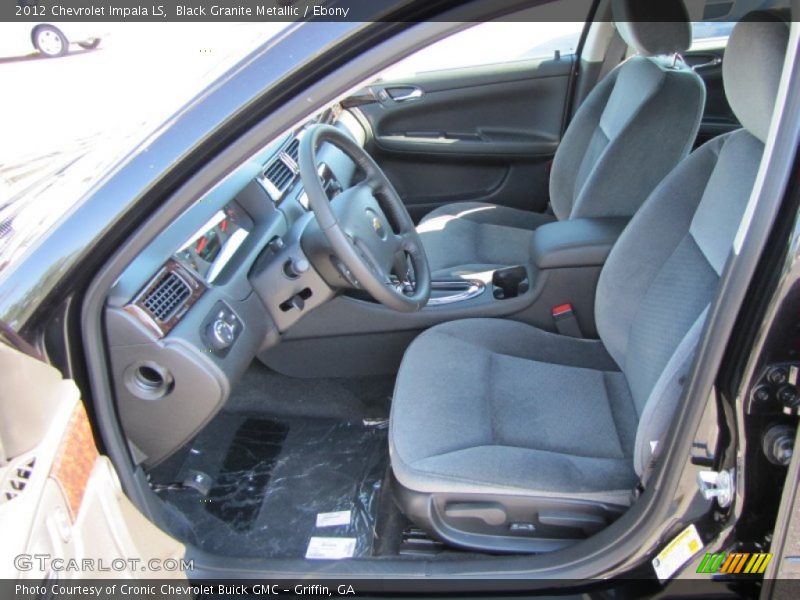  2012 Impala LS Ebony Interior