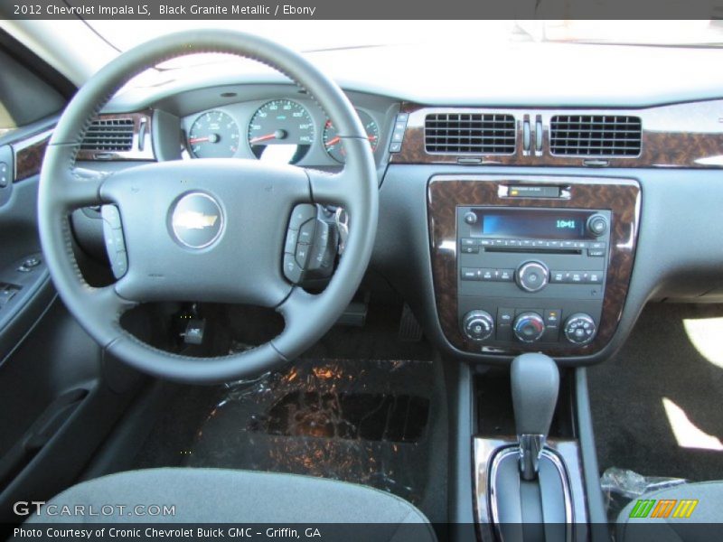 Dashboard of 2012 Impala LS