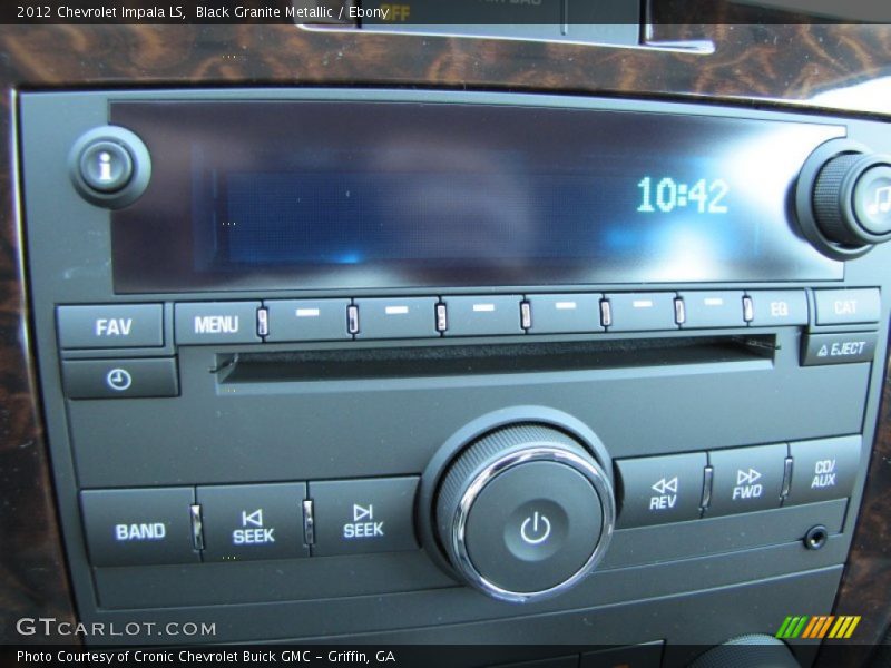 Audio System of 2012 Impala LS