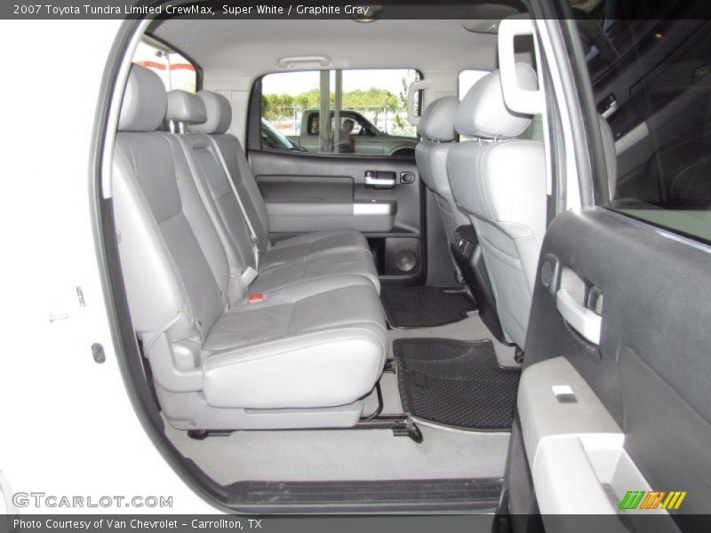 Super White / Graphite Gray 2007 Toyota Tundra Limited CrewMax