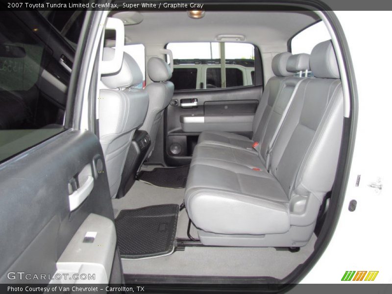 Super White / Graphite Gray 2007 Toyota Tundra Limited CrewMax