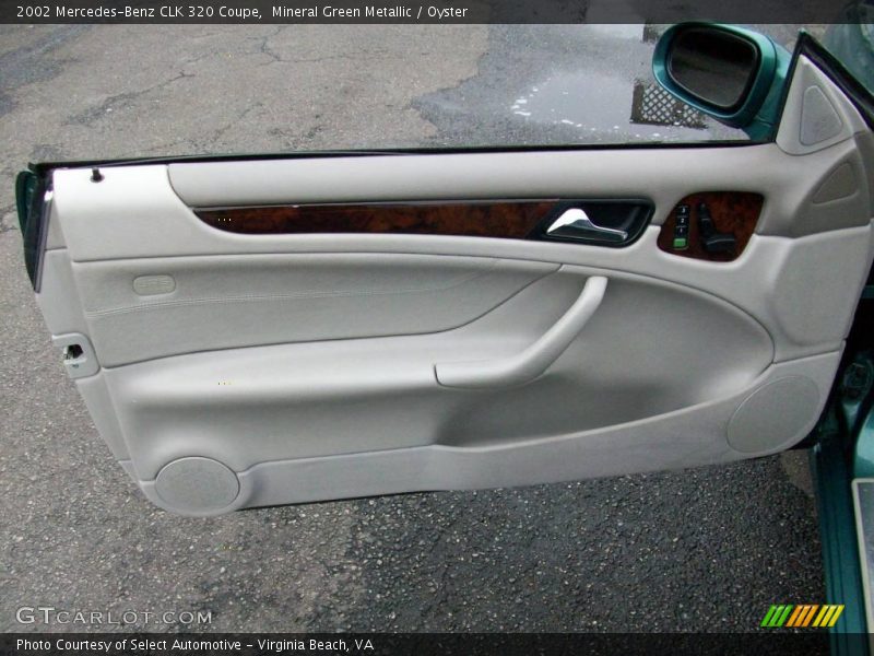 Mineral Green Metallic / Oyster 2002 Mercedes-Benz CLK 320 Coupe