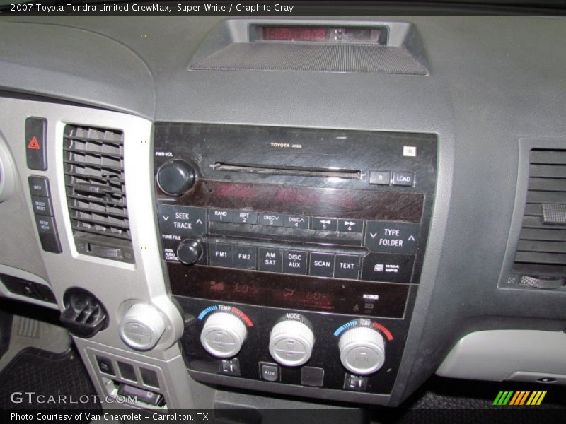 Super White / Graphite Gray 2007 Toyota Tundra Limited CrewMax