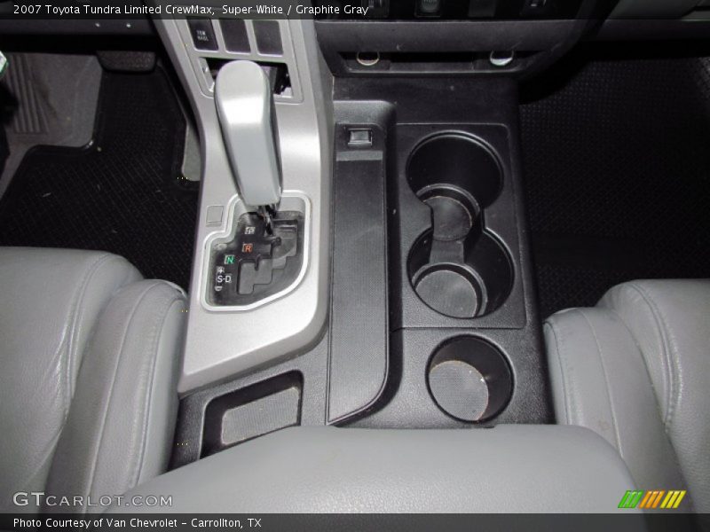 Super White / Graphite Gray 2007 Toyota Tundra Limited CrewMax