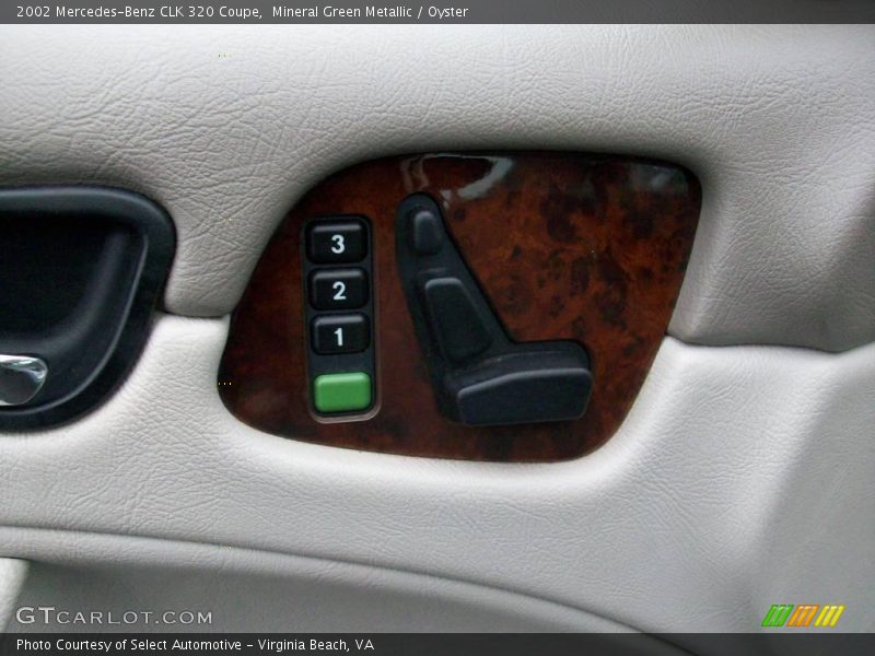 Mineral Green Metallic / Oyster 2002 Mercedes-Benz CLK 320 Coupe