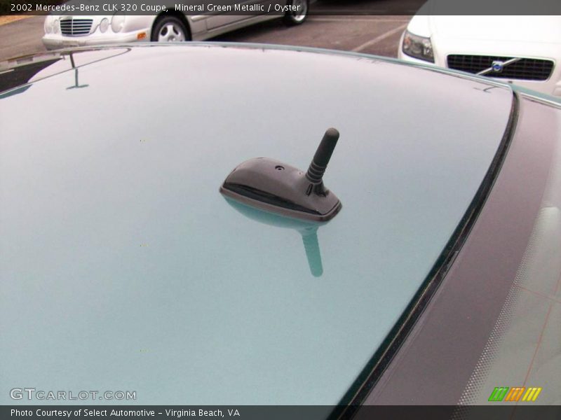 Mineral Green Metallic / Oyster 2002 Mercedes-Benz CLK 320 Coupe