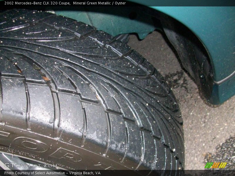 Mineral Green Metallic / Oyster 2002 Mercedes-Benz CLK 320 Coupe