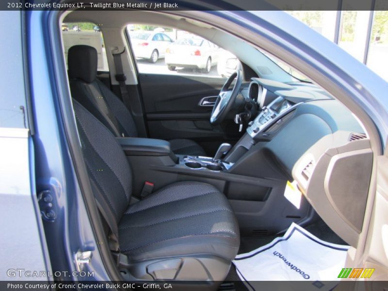 Twilight Blue Metallic / Jet Black 2012 Chevrolet Equinox LT