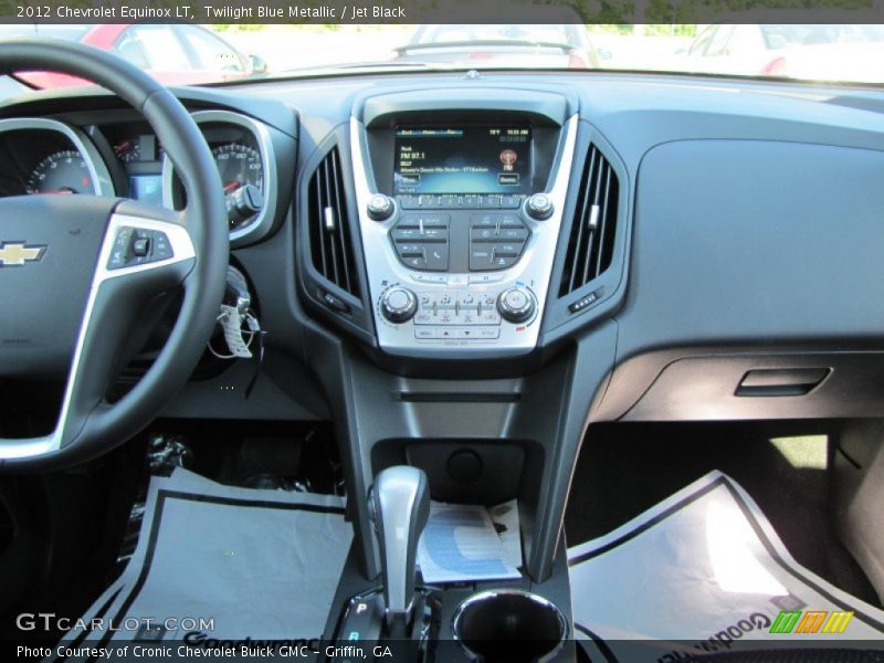 Twilight Blue Metallic / Jet Black 2012 Chevrolet Equinox LT