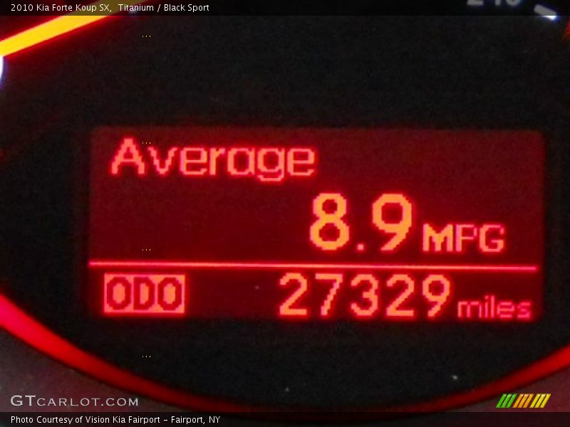 Titanium / Black Sport 2010 Kia Forte Koup SX