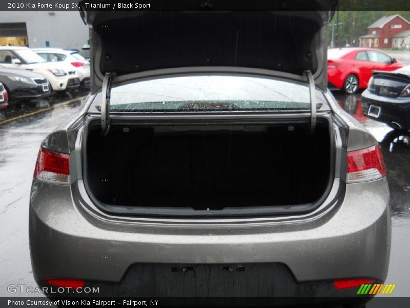 Titanium / Black Sport 2010 Kia Forte Koup SX