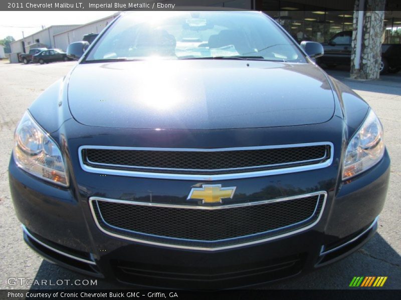 Imperial Blue Metallic / Ebony 2011 Chevrolet Malibu LT