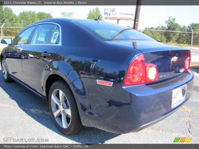 Imperial Blue Metallic / Ebony 2011 Chevrolet Malibu LT