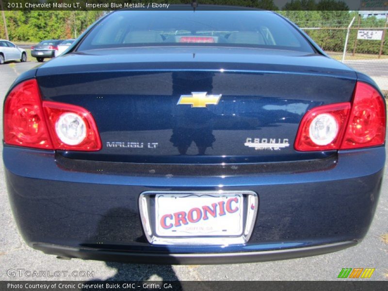 Imperial Blue Metallic / Ebony 2011 Chevrolet Malibu LT