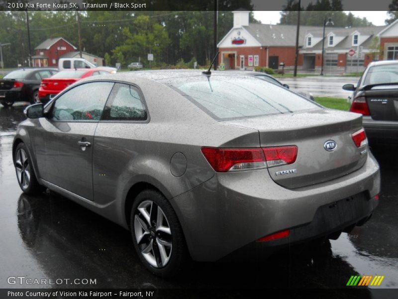 Titanium / Black Sport 2010 Kia Forte Koup SX