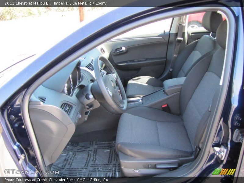 Imperial Blue Metallic / Ebony 2011 Chevrolet Malibu LT