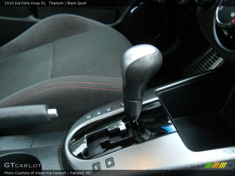 Titanium / Black Sport 2010 Kia Forte Koup SX