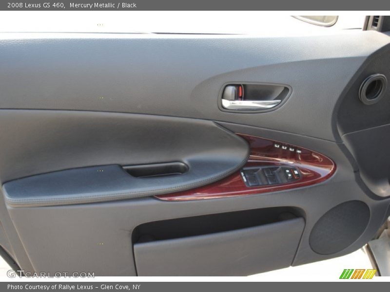 Mercury Metallic / Black 2008 Lexus GS 460
