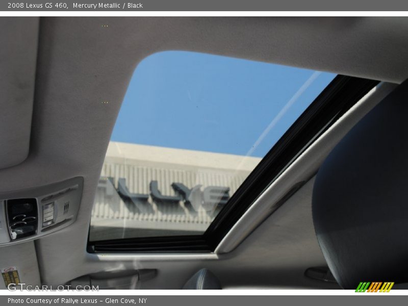 Mercury Metallic / Black 2008 Lexus GS 460