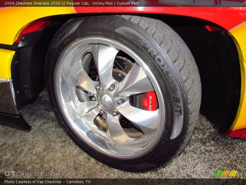 Custom Wheels of 2004 Silverado 1500 LS Regular Cab