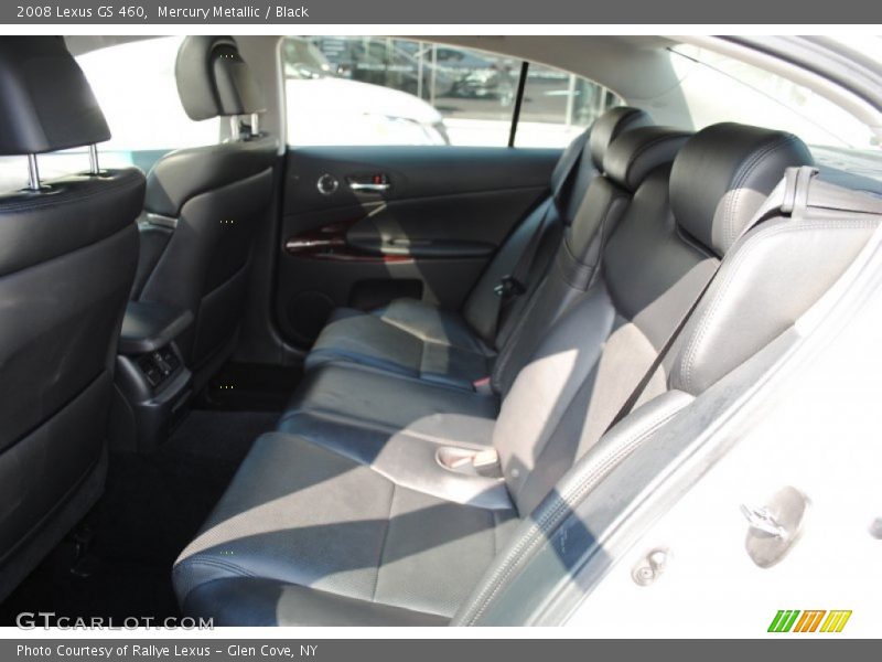 Mercury Metallic / Black 2008 Lexus GS 460